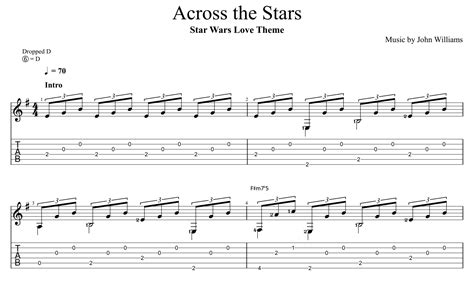 Star Wars Guitar Chords