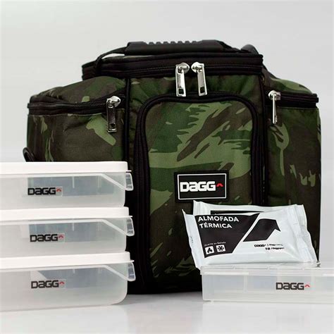 Kit Bolsa Térmica Camuflada G