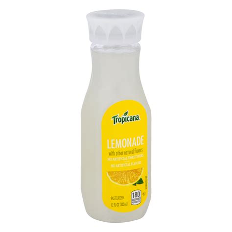 Tropicana Lemonade 12oz Bottle Garden Grocer