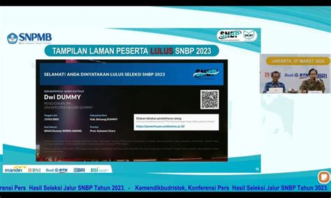 Cara Melihat Pengumuman Snbp 2023 Dan Tahap Selanjutnya