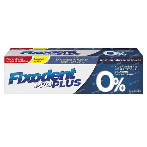 Fixodent Pro Plus 0 Pâte Adhésive 40 g commander ici en ligne