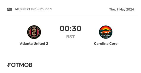 Atlanta United 2 Vs Carolina Core Live Score Predicted Lineups And