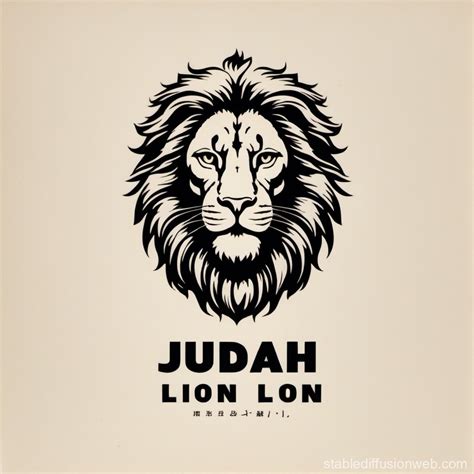 Judah Lion Logo in 70's Advertising Style | Stable Diffusion Online