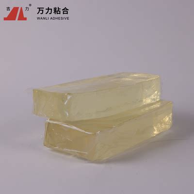 Light Labeling Hot Melt Pressure Sensitive Adhesives Solid Biodegradable Glue TPR 7608