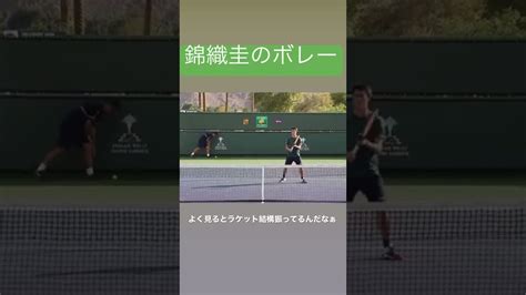 錦織圭のボレー Magmoe