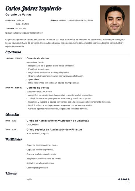 Modelo De Cv Atractivo Como Hacer Un Curriculum Hacer Curriculum Images