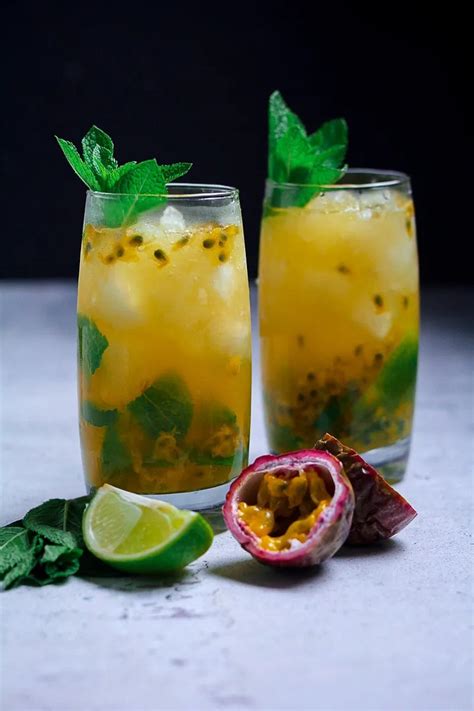 How To Make Fresh Passion Fruit Mojitos Days Of Jay