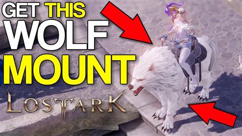 How To Get Frost Wolf Mount For FREE Lost Ark Guide YouTube