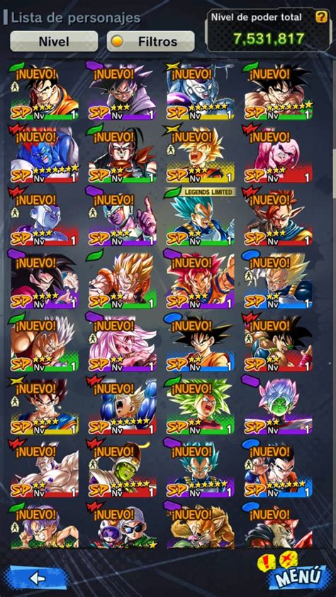 Dragon Ball Legends Lfs Gohan Beast Gofreeza Goku Mui Others Dfg