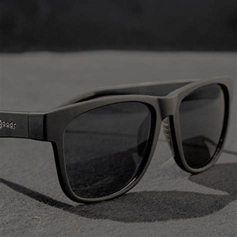 Onyx Sunglasses Hooked On Onyx Goodr — Goodr Sunglasses