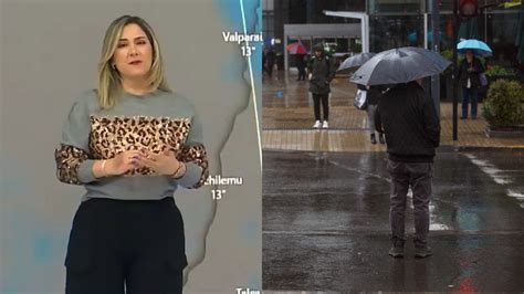 A Qu Hora Termina La Lluvia En Santiago Y En La Zona Centro Sur Del