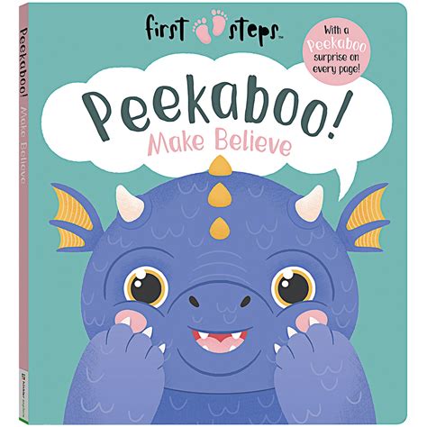 First Steps Peekaboo Make Believe Board Early Learning The