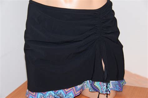 NWT Profile Swimsuit Bikini Skirted Bottom Plus Sz W Multi Skirt EBay
