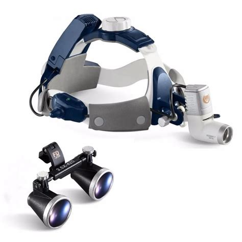 5W All in one LED Medical Surgical Headlight Dental Headlight + 3.5X ...