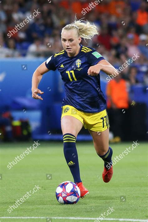 Stina Blackstenius Sweden During Match Editorial Stock Photo Stock