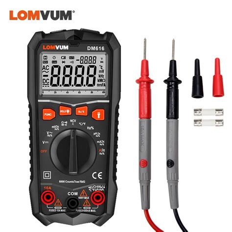 Buy Lomvum Multimeter Dm Ncv Digital Multimeter Counts Auto