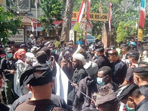 Mahasiswa Papua Mengamuk Ngotot Gelar Aksi Di Bundaran Renon