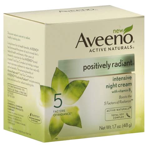 Aveeno Night Cream, Intensive, 1.7 oz (48 g)