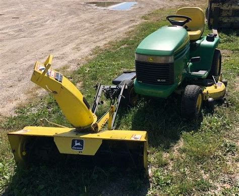 John Deere LX 280 With Snowblower Sherwood Auctions