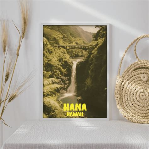 Hana Print Hana Poster Hana Gifts Travel Print Travel - Etsy