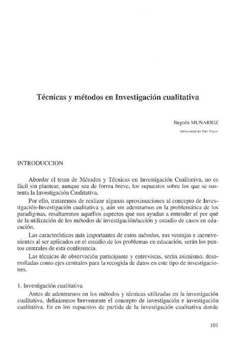 Calaméo Metodos De Investigacion Cualitativos