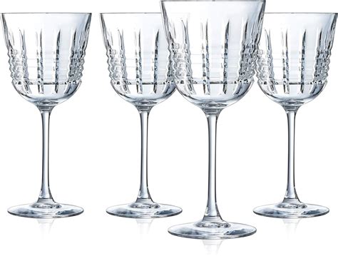 Amazon Cristal D Arques Rendez Vous L Red Wine Glasses Set Of