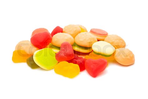 Jelly Candies Isolated Stock Image Colourbox