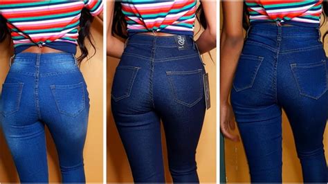 Fashion Nova High Waisted Jeans Haul Youtube