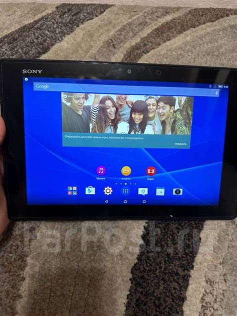 Планшет sony, Android, б/у, в наличии. Цена: 3 000₽ в Уссурийске