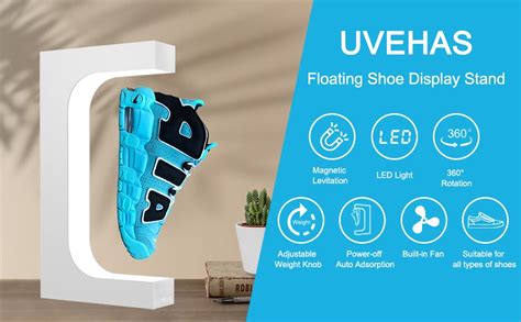 Uvehas Levitating Shoe Display Magnetic Levitation Sneaker Stand With