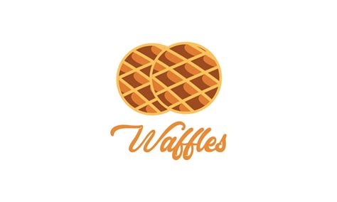 Waffle Dessert Sweet Food Bakery Logo Vector Art At Vecteezy