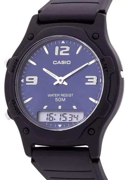 Buy Casio Digital Analog Watch AW 49HE 2AVDF 2024 Online ZALORA