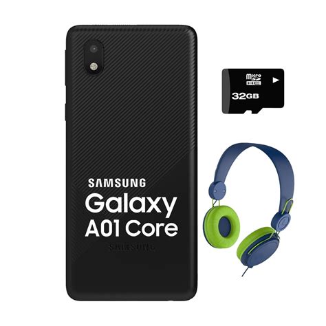 Smartphone Samsung Galaxy A01 Core 16GB Dual Sim más Diadema y Micro SD ...
