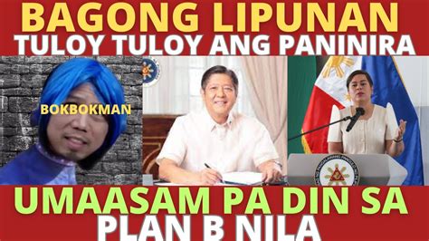 Bagong Lipunan Tuloy Tuloy Ang Paninira Umaasam Pa Din Sa Plan B Nila