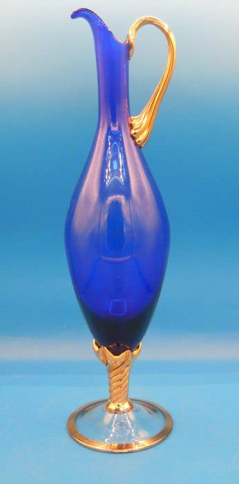 Pichet Bleu Cobalt Cm Verre Catawiki