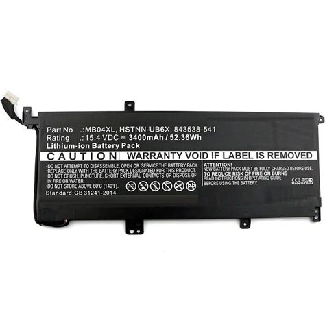 Baterie Pentru Laptop Coreparts Pentru Hp Wh Lithium Ion V