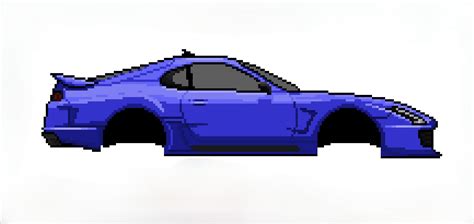 Top Secret Supra Custom Kit R PixelCarRacer