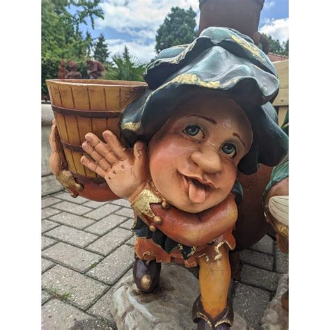 Figur Zwerg Woody Mit Korb 65cm Eliassen Home Garden Pleasure