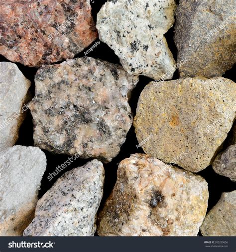 Close-Up Of Various Igneous Rocks Stock Photo 205229656 : Shutterstock