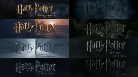 How "Harry Potter" Intros Got Darker Every Year (2001–2011) - YouTube