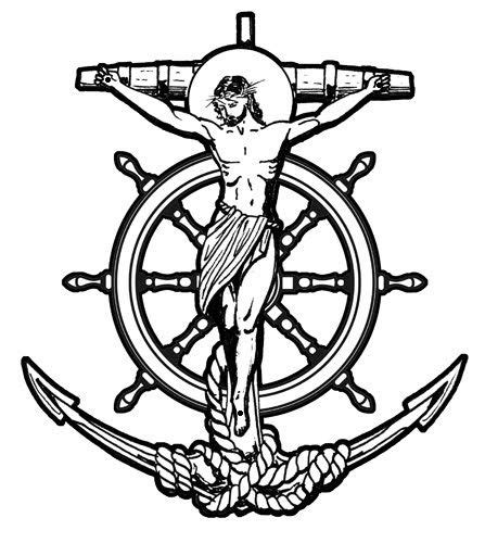 The Mariner S Cross Cross Tattoo Sailors Cross Anchor Cross Tattoo