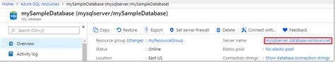 Configure An Auto Failover Group Azure Sql Database Microsoft Learn