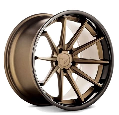 Ferrada Fr4 Wheels For C6 C7 Corvettes Matte Bronze W Black Lip