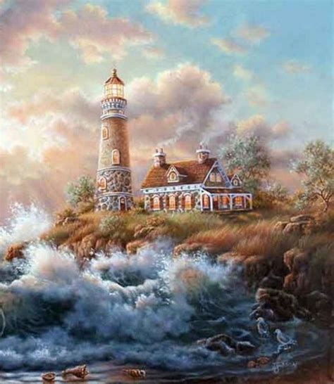 Lighthouse Painting