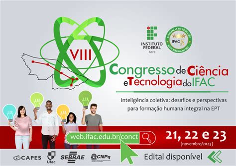 Ifac Abre Inscri Es Para O Viii Congresso De Ci Ncia E Tecnologia