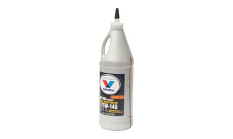 Масло трансмиссионное Valvoline GEAR OIL, для гипоидных передач, 75w140 ...