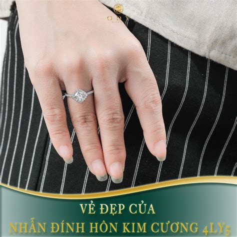 VẺ ĐẸp CỦa NhẪn ĐÍnh HÔn Kim CƯƠng 4ly5