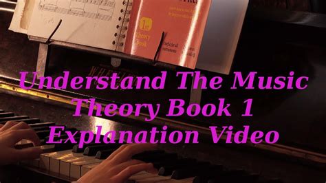 Understand The Music Theory Book 1 A Fun And Accessible Way To