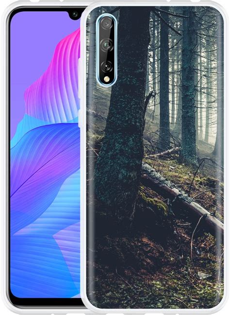 Hoesje Geschikt Voor Huawei P Smart S Dark Forest Bol