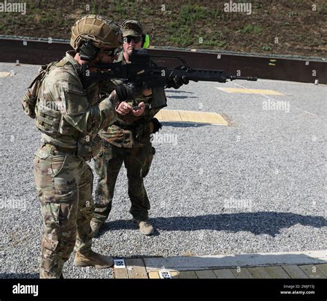 Us Military Forces Compete To Earn The German Shutzenschner At Camp